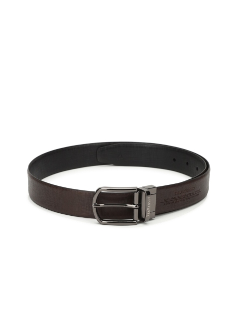 

Van Heusen Men Black Leather Belt