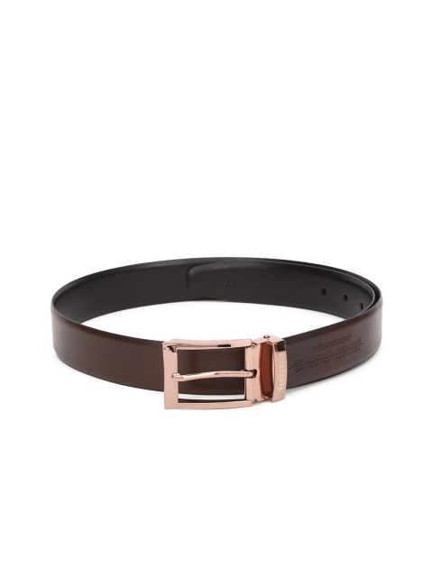

Van Heusen Men Black Leather Belt