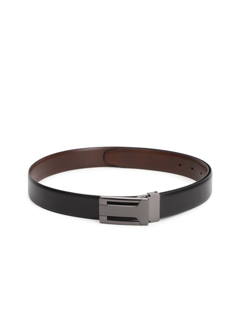 

Van Heusen Men Black Leather Belt
