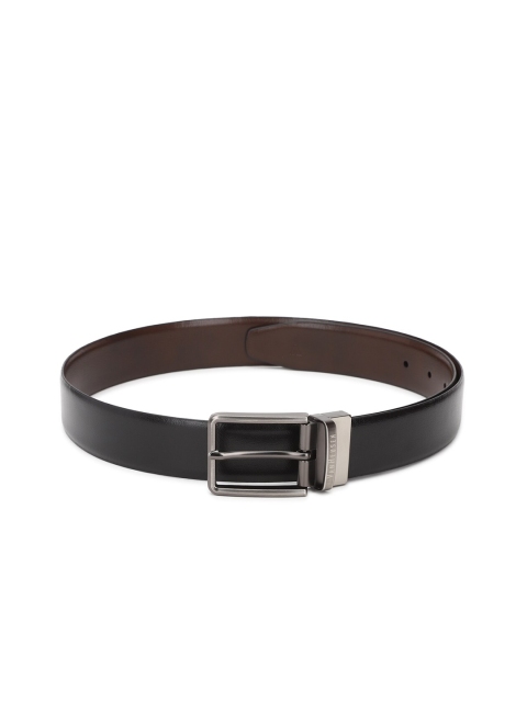 

Van Heusen Men Black Textured Leather Formal Belt
