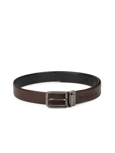 

Van Heusen Men Brown Leather Belt
