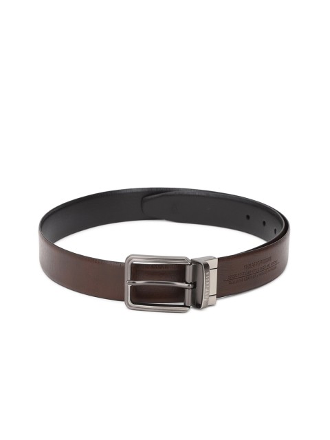 

Van Heusen Men Brown Leather Belt