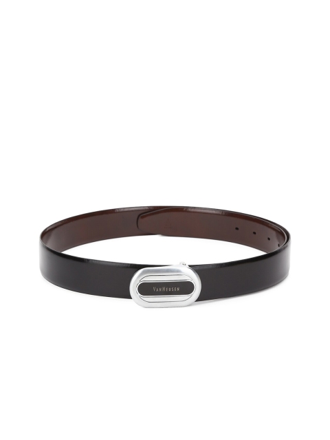 

Van Heusen Men Brown Leather Formal Belt