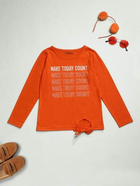 

Lil Tomatoes Orange Regular Top
