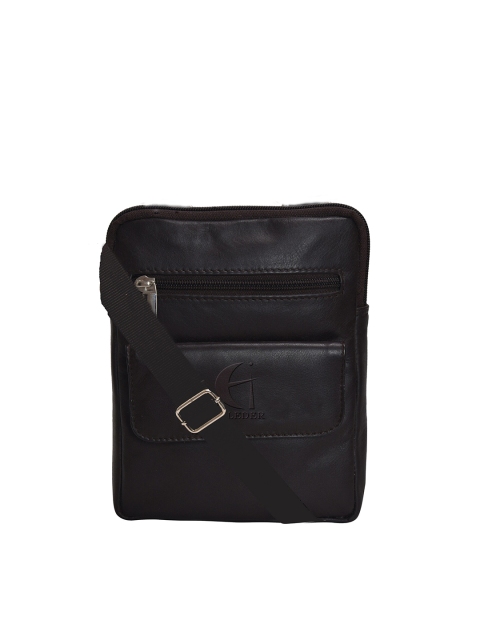 

HiLEDER Unisex Black Messenger Bag
