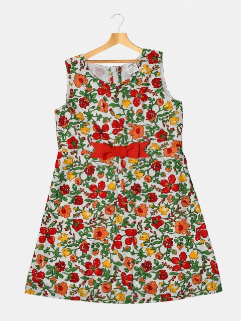

Creative Kids White Floral Dress