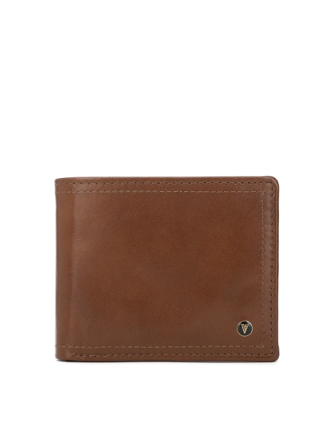 

Van Heusen Men Brown Leather Two Fold Wallet