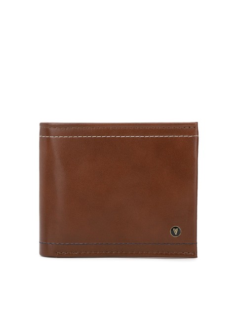 

Van Heusen Men Brown Leather Two Fold Wallet