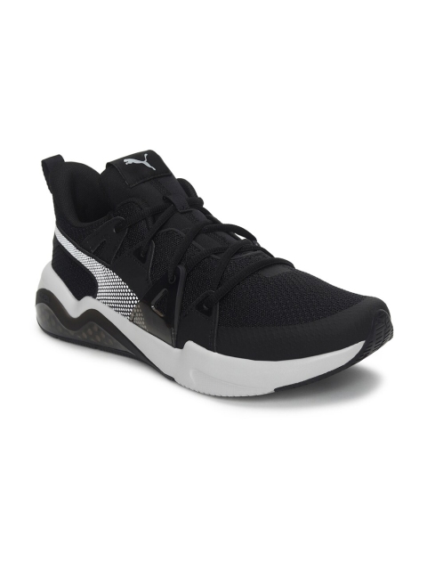 

Puma Men Black Cell Fraction Textile Running Shoes