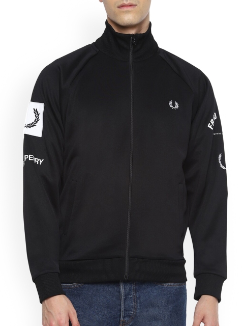 

Fred Perry Men Black Sweatshirt