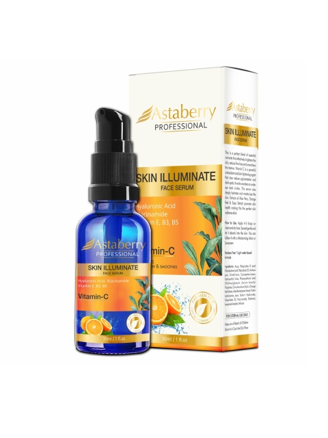 

Astaberry Professional Skin illuminate Face Serum with Vitamin C 30 ml, Orange