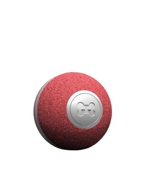 

Pawsindia Red & Grey Solid Cat Ball Toy