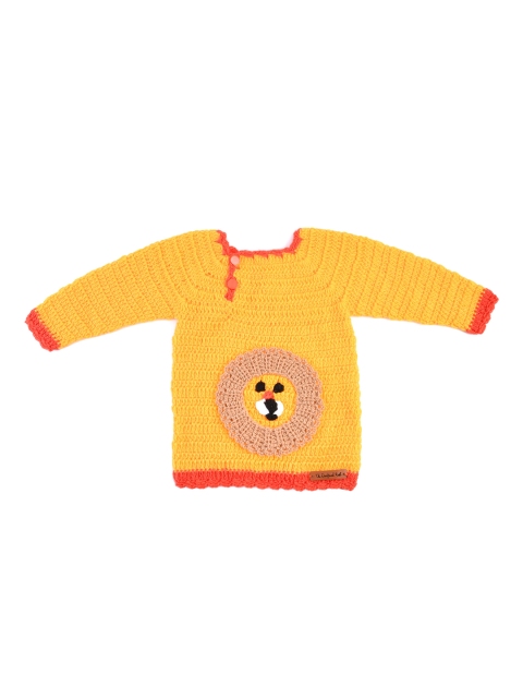 

The Original Knit Unisex Kids Yellow & Pink Pullover