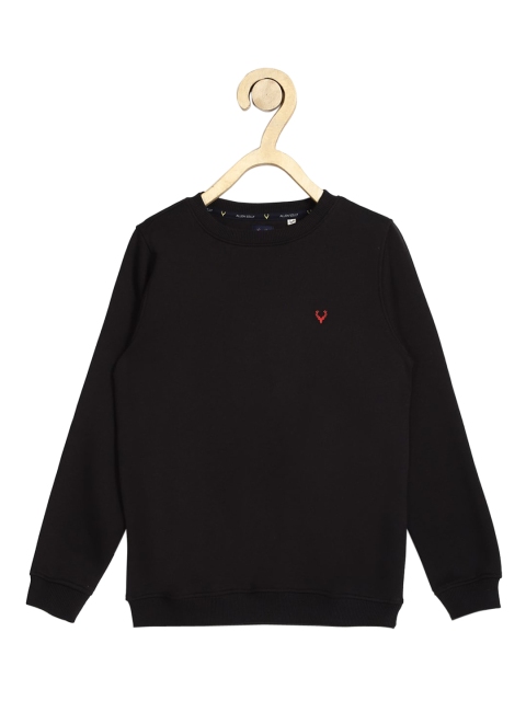 

Allen Solly Junior Boys Black Sweatshirt