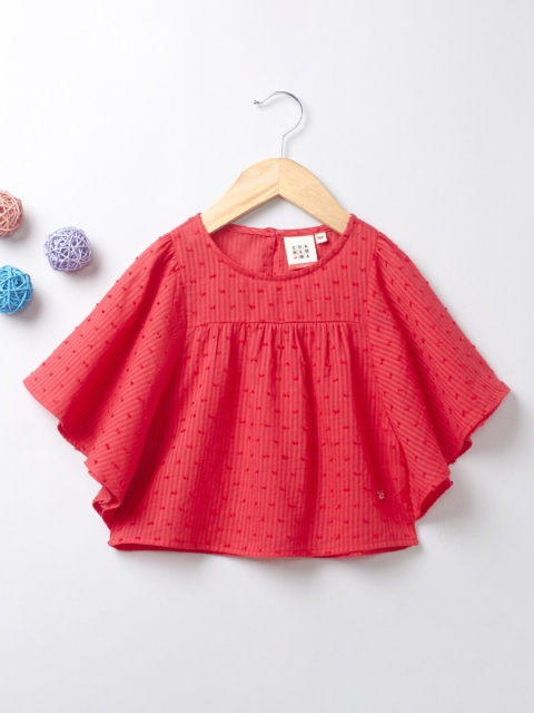 

Ed-a-Mamma Girls Pink Kaftan Top