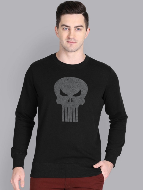 

Free Authority Men Black Punisher Printed Sweatshirt