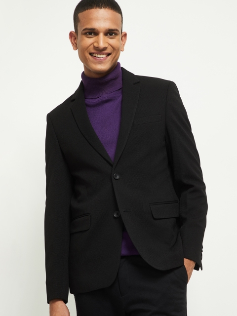 

max Men Black Blazers