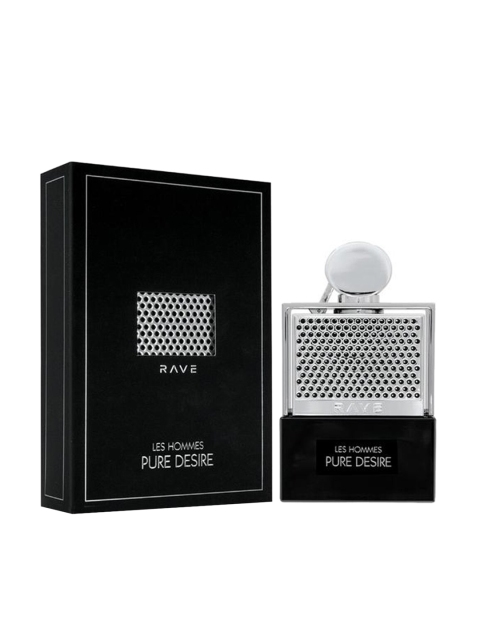 

Rave Unisex Les Hommes Pure Desire Silver Long Lasting Eau De Parfum 100ml, Blue