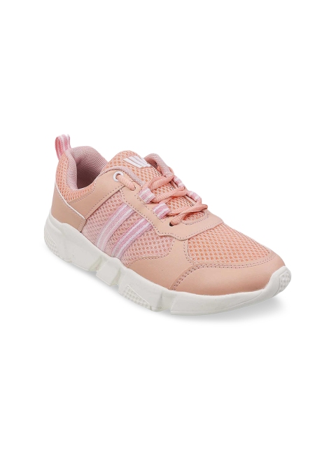 

WALKWAY by Metro Women Pink Woven Design Sneakers