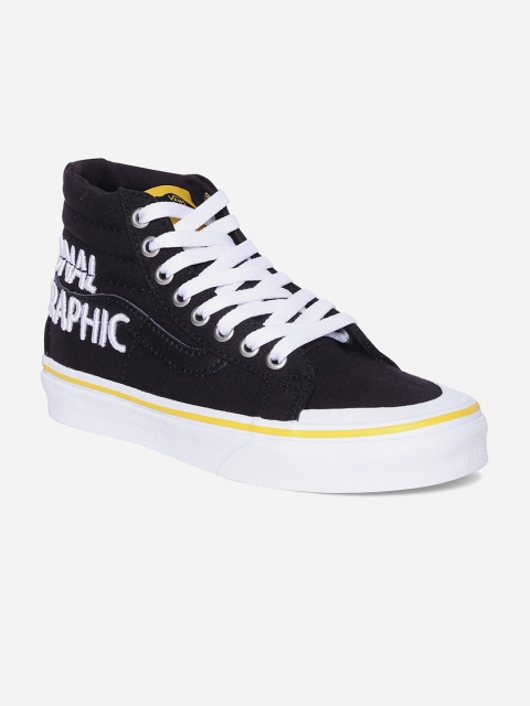 

Vans Unisex Black Printed Sneakers