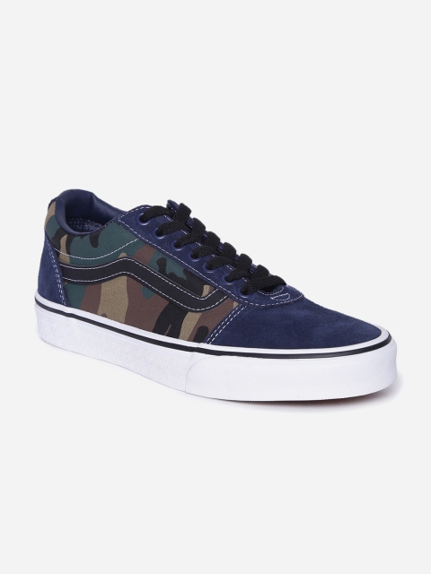 

Vans Men Blue Colourblocked Sneakers