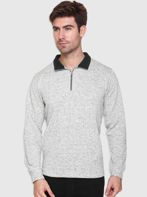 

Kanvin Men Grey Sweatshirt