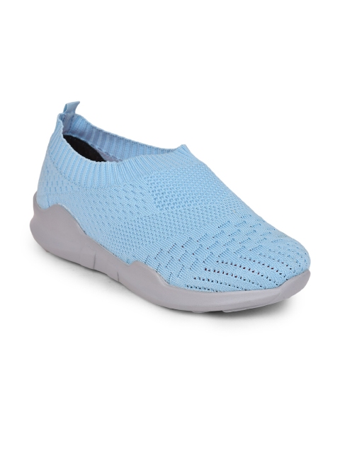 

Liberty Women Blue & Grey Canvas Slip On Walking Shoes