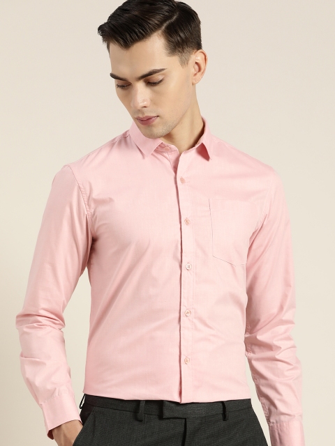 

INVICTUS Men Pink Slim Fit Opaque Formal Shirt