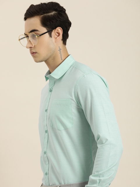 

INVICTUS Men Blue Slim Fit Smart Casual Shirt