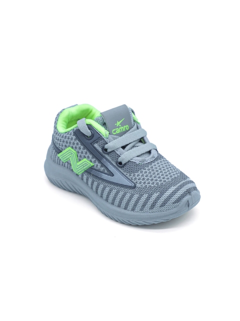 

FEETWELL SHOES Unisex Kids Grey Sneakers