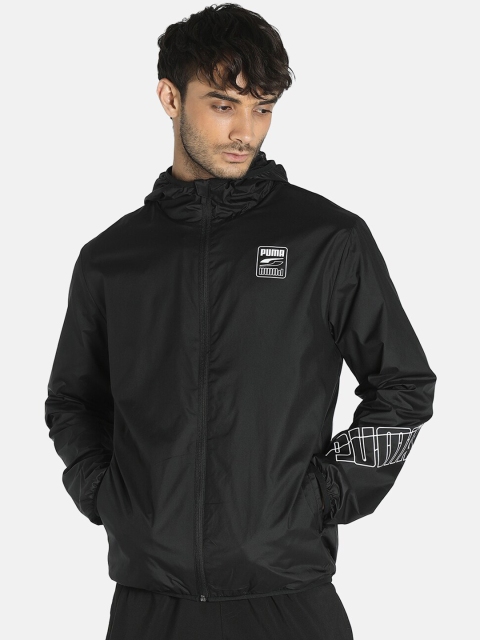 

Puma Men Black Sporty Jacket