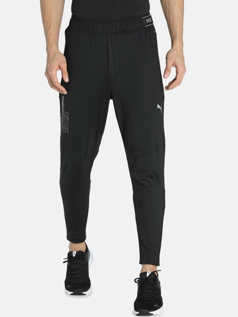 

Puma Men Black RUN COOLADAPT Slim Tapered Track Pants