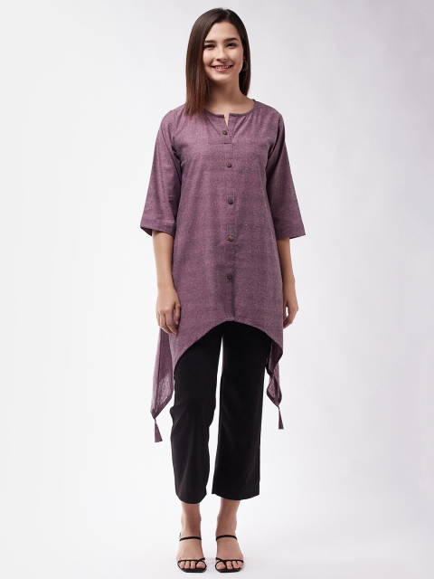 

InWeave Purple Pure Cotton Tunic