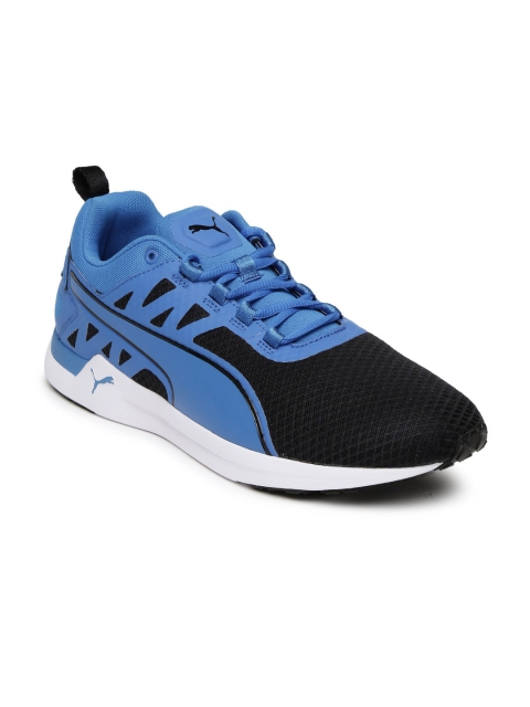 

Puma Men Black & Blue Pulse XT V2 Colourblocked Running Shoes