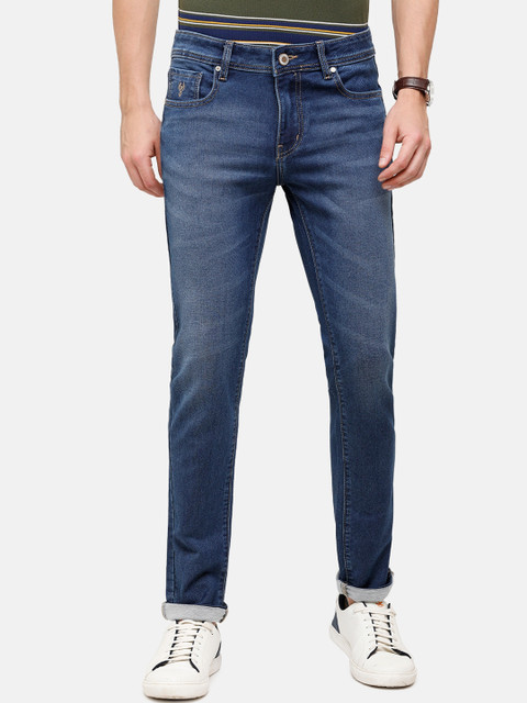 

Classic Polo Men Blue Slim Fit Heavy Fade Stretchable Jeans