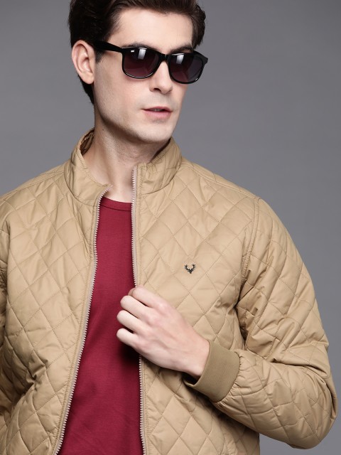 

Allen Solly Sport Men Beige Bomber Jacket