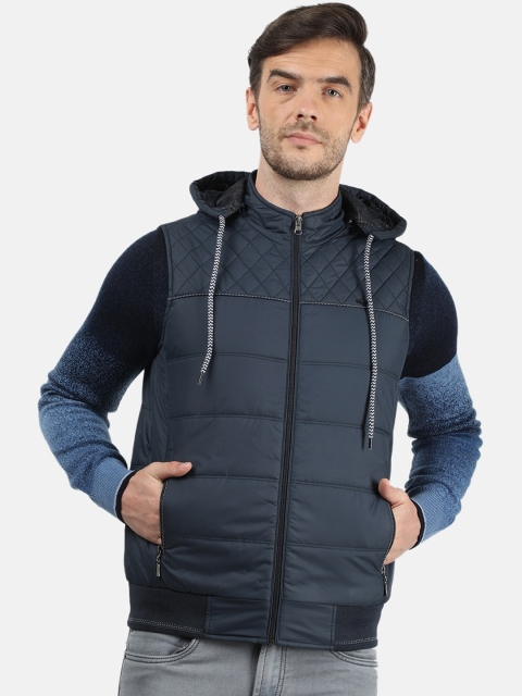 

Monte Carlo Men Navy Blue Padded Jacket