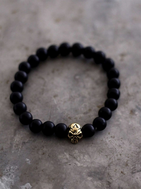 

Bellofox Women Gold-Toned & Navy Blue Elasticated Bracelet