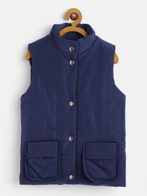 

GOJI Unisex Kids Navy Blue Lightweight Padded Jacket