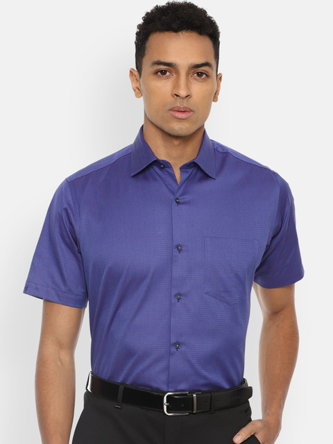 

Van Heusen Men Purple Opaque Formal Shirt