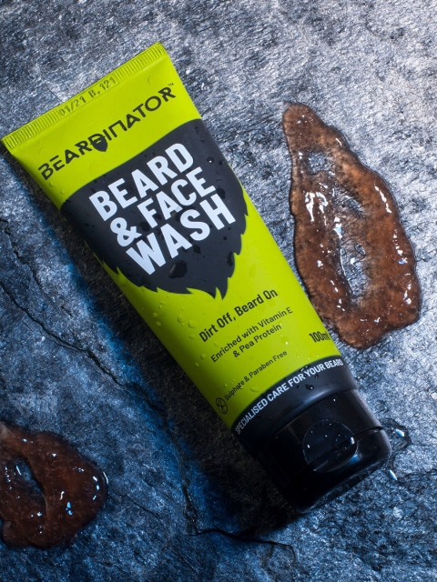 

Beardinator Men Beard & Face Wash-100ml, Black