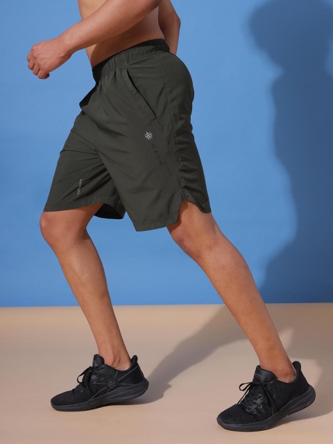 

Cultsport Men Olive Green Training or Gym Sports Shorts