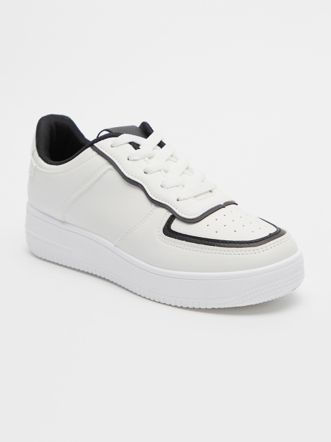 

shoexpress Women White Walking Non-Marking Shoes