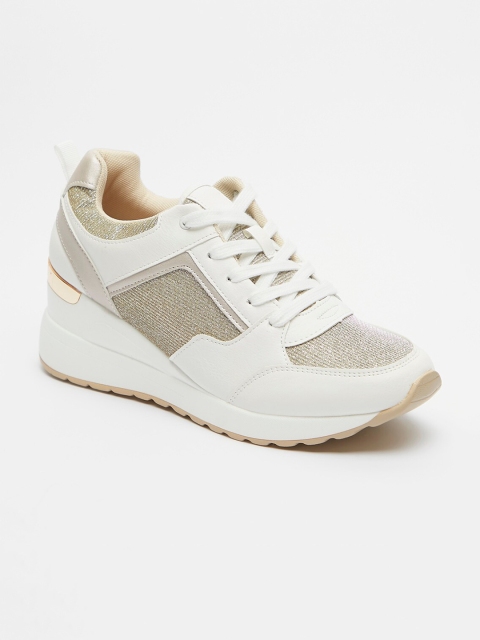 

shoexpress Women Beige Walking Non-Marking Shoes