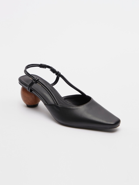 

shoexpress Black Block Pumps