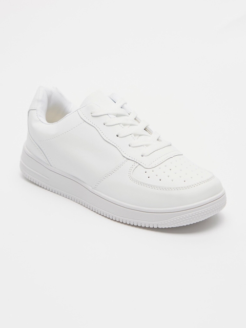 

shoexpress Women White Walking Non-Marking Shoes