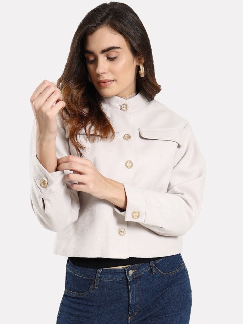 

iki chic Women Beige Tailored Jacket