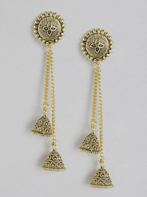 

Anouk Gold-Plated Antique Classic Drop Earrings