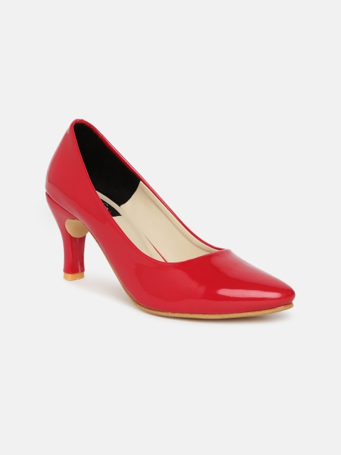 

VAYONAA Red PU Pumps