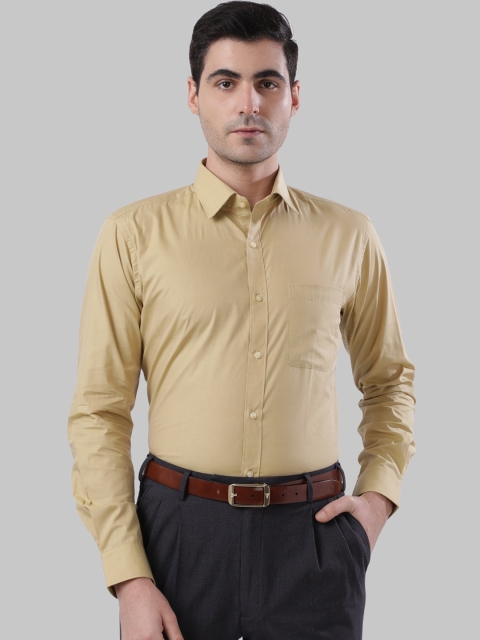 

Raymond Men Yellow Slim Fit Formal Shirt
